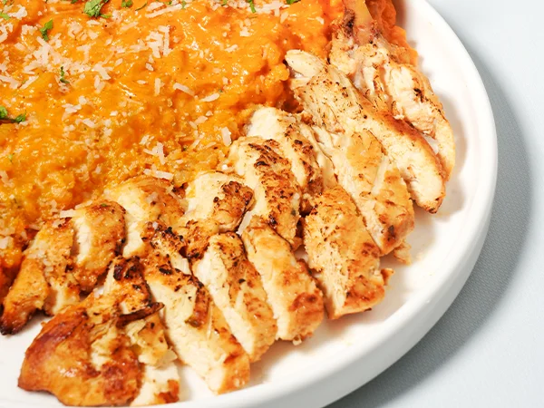 Grilled Chicken Risotto