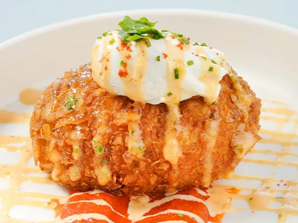 Crispy Potato Benedict