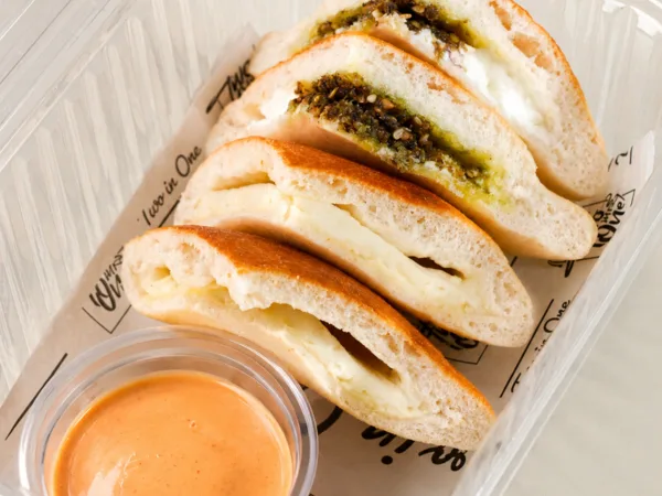 Cheese & Zaatar Mini Pockets
