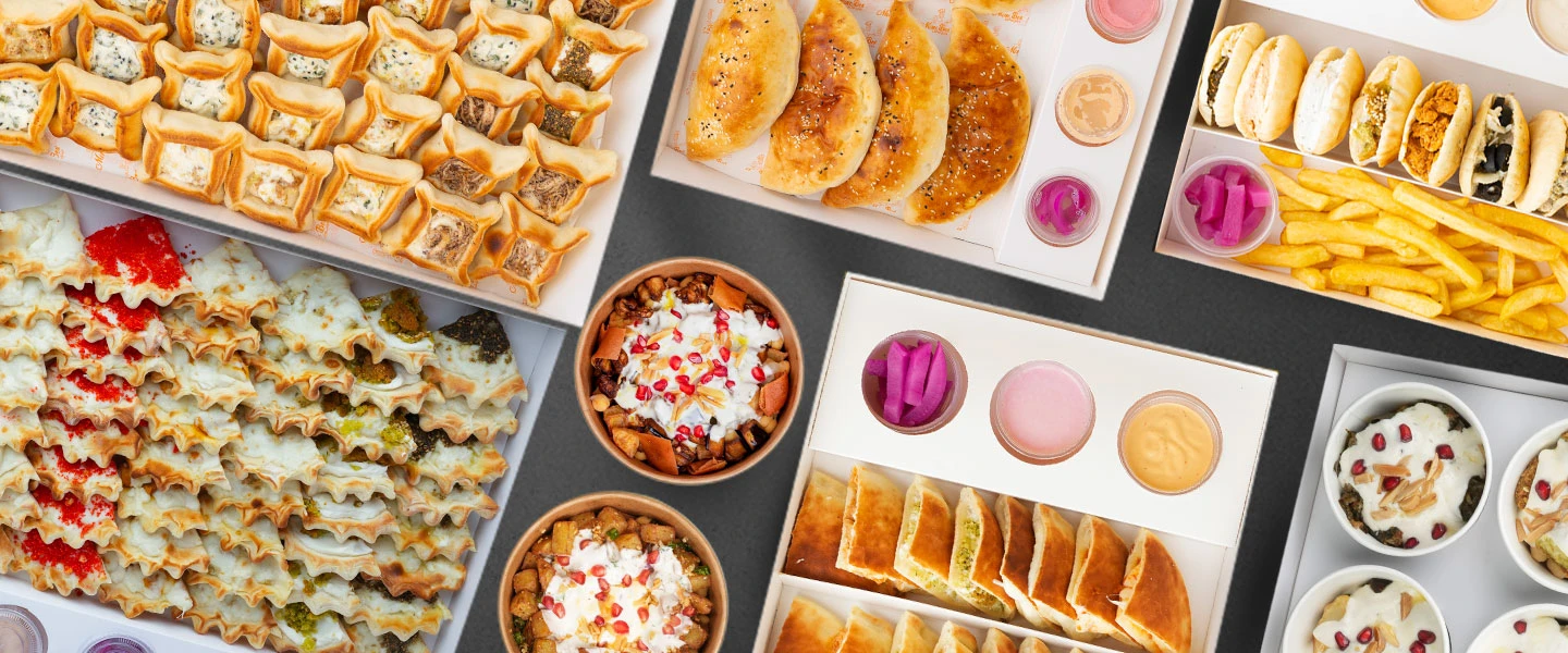 Buffet spread